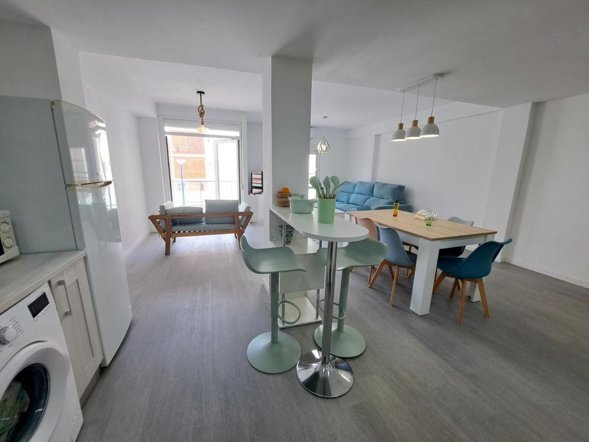 Amplio Piso Con Terraza A 50 M De Playa Miramar Apartamento Exterior foto